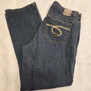 Z CAVARICCI Women's Y2K Low Rise Bootcut Deco Pocket Jeans Size 8